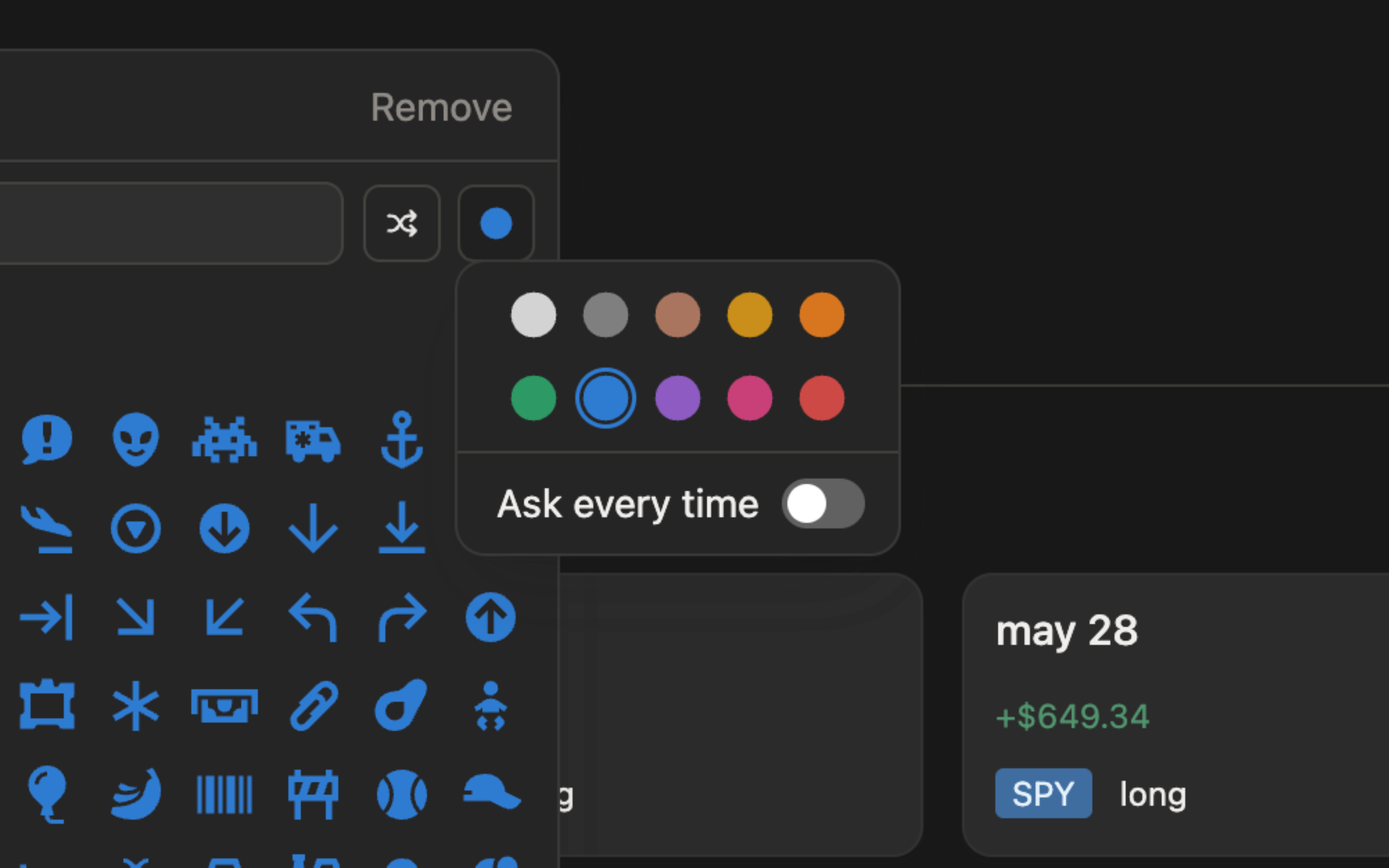 color customization