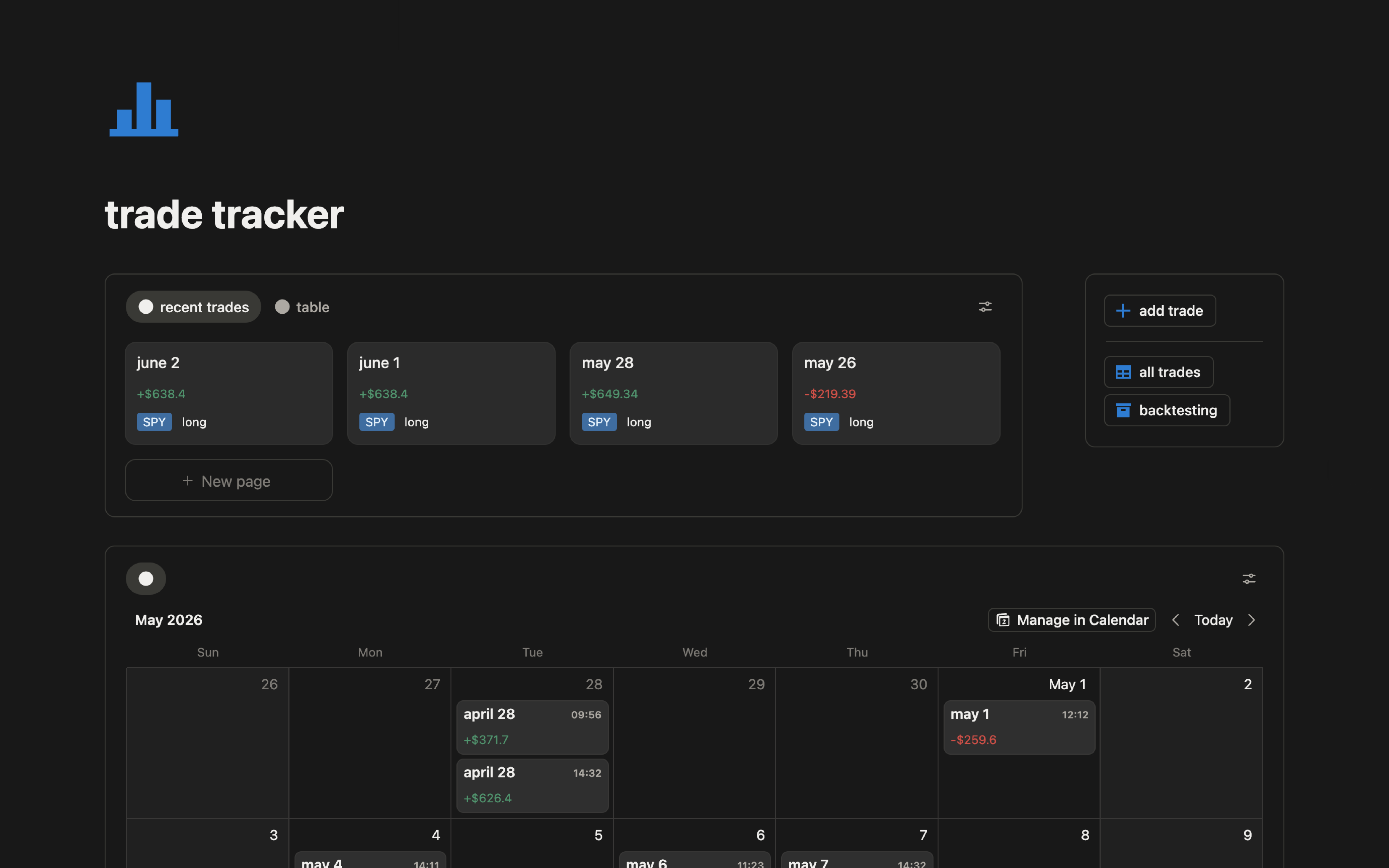 main page